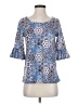 Westport Blue 3/4 Sleeve Blouse Size XS - photo 1