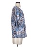 Westport Blue 3/4 Sleeve Blouse Size XS - photo 4