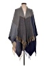 Uniqlo 100% Acrylic Gray Poncho Size 5 - photo 1