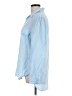 Babaton 100% Polyester Blue Long Sleeve Blouse Size L - photo 5