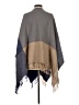 Uniqlo 100% Acrylic Gray Poncho Size 5 - photo 2
