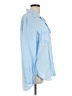 Babaton 100% Polyester Blue Long Sleeve Blouse Size L - photo 4