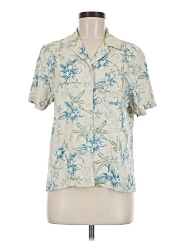 Pendleton Short Sleeve Silk Top (view 1)