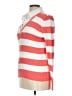 IZOD 100% Cotton Stripes Orange Pullover Sweater Size L - photo 2