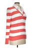 IZOD 100% Cotton Stripes Orange Pullover Sweater Size L - photo 5