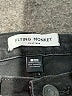 Flying Monkey Solid Black Denim Skirt Size 25 waist - photo 4