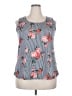 Colette Gray Sleeveless T-Shirt Size 1X - photo 1