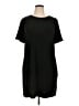 MICHAEL Michael Kors Solid Black Casual Dress Size XL - photo 1