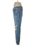 Soho 100% Cotton Graphic Blue Jeans Size 14 - photo 5