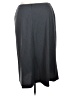 Lands' End Solid Gray Casual Skirt Size 20W - photo 2
