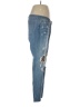 Soho 100% Cotton Graphic Blue Jeans Size 14 - photo 4