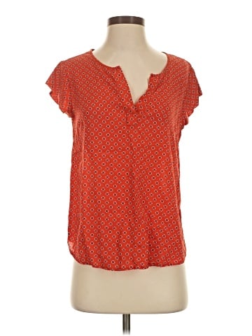 Ava Christine Short Sleeve Blouse (view 1)