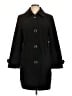 Anne Klein 100% Polyester Black Coat Size L - photo 1