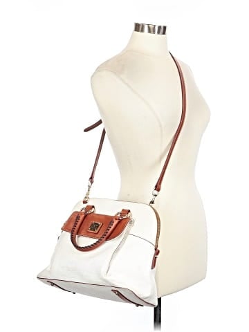 Dooney & Bourke Leather Satchel (view 2)