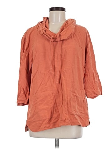 Soft Surroundings 3/4 Sleeve Button-Down Shirt (view 1)
