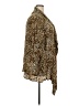 Live 4 Truth 100% Viscose Animal Print Brown Kimono Size 3X - photo 4
