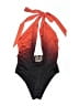 Balmain Color Block Red One Piece Swimsuit Size EU (FR) 38 - photo 1