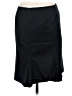 Express Design Studio Solid Black Casual Skirt Size 6 - photo 2