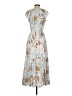 Mika 100% Modal Print Blue Casual Dress Size XS - photo 2