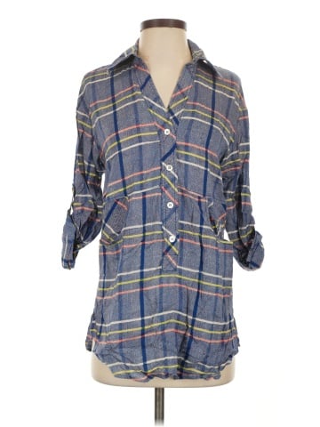 Plenty By Tracy Reese 3/4 Sleeve Button-Down Shirt (view 1)