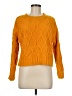 Ultra Flirt 100% Acrylic Orange Pullover Sweater Size M - photo 1