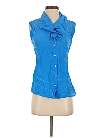 Fei Sleeveless Button-Down Shirt (view 1)