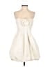 BCBGMAXAZRIA 100% Polyester Ivory Cocktail Dress Size 6 - photo 1