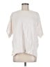 Splendid Ivory Short Sleeve Blouse Size M - photo 1