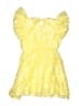 Bardot Junior 100% Polyester Yellow Dress Size 8 - photo 2