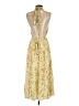 AaKaa Yellow Casual Dress Size S - photo 2