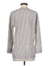 Max Mara Stripes Gray Long Sleeve Blouse Size L (estimated) - photo 2