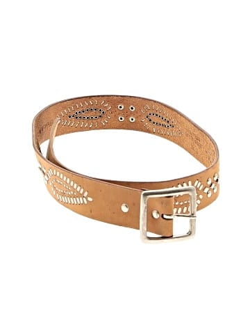 Buckle Leather Belt (view 1)