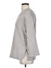 Max Mara Stripes Gray Long Sleeve Blouse Size L (estimated) - photo 5
