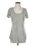Witchery Metallic Gray Short Sleeve T-Shirt Size S - photo 1
