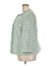 Kasper 100% Polyester Tweed Green Blazer Size 20 - photo 5