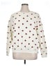 Kule Hearts Ivory Pullover Sweater Size XL - photo 1