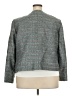 Tahari by ASL Tweed Teal Blazer Size 18 - photo 2
