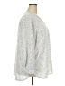 Carolina Belle 100% Polyester Stars Ivory Long Sleeve Blouse Size 2X - photo 4