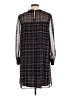 CeCe 100% Polyester Tweed Black Casual Dress Size L - photo 2