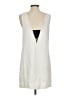 Zara Basic Solid Ivory Casual Dress Size S - photo 2