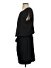 Sandra Angelozzi Solid Black Casual Dress Size EU 36 / US 6 - photo 5