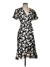 Joie 100% Polyester Print Black Cocktail Dress Size XS - photo 1