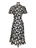 Joie 100% Polyester Print Black Cocktail Dress Size XS - photo 2