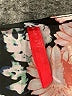 Ruby Ribbon Black 3/4 Sleeve Blouse Size L - photo 7