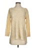 Anne Klein Metallic Gold Pullover Sweater Size S - photo 1