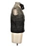 Max Mara Metallic Gray Sleeveless Button-Down Shirt Size 2 - photo 4