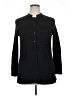 Eileen Fisher Solid Black Coat Size L (petite) - photo 1