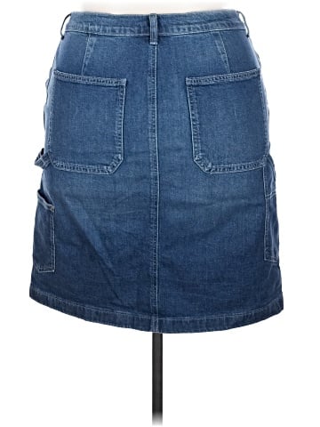 Gloria Vanderbilt Denim Skirt (view 2)