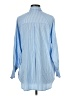 Unbranded 100% Polyester Blue Long Sleeve Blouse Size M - photo 2