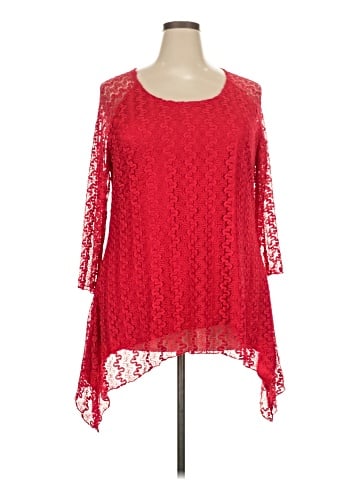 Indigo Soul 3/4 Sleeve Blouse (view 1)